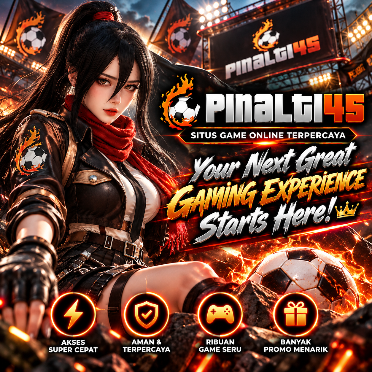 PINALTI45 >> Your Next Great Gaming Experience Starts Here!